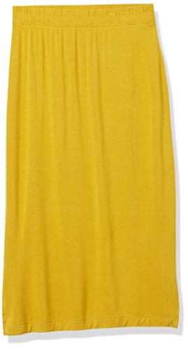 Amazon Essentials Women's Pull-On Knit Midi Skirt (Available in Plus Size)