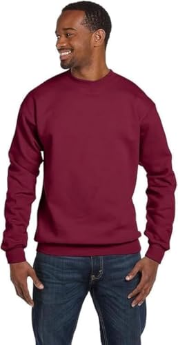 Hanes Men's EcoSmart Fleece, Pullover Crewneck Sweatshirt, 1 or 2 Pack