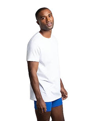 Fruit of the Loom Men's Undershirts, Moisture Wicking & Tag Free, Short Sleeve Crew T-Shirts