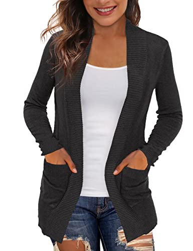 REDHOTYPE Women's Cardigans with Pockets Casual Lightweight Open Front Cardigan Sweaters for Women (S-2XL)