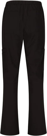 Natural Uniforms Women's Cool Stretch V-Neck Top and Cargo Pant Scrub Set with Regular and Petite Sizes