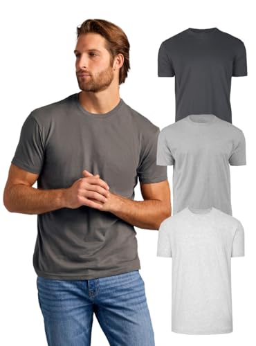 True Classic Mens T-Shirts - Short Sleeve Crew Neck Plain Novelty T Shirt for Men