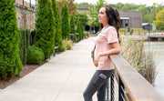 No Nonsense Women's Classic Denim Capri Leggings with Pockets, Comfortable Stretch Pull on Pants