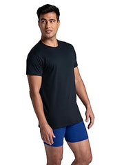 Fruit of the Loom Men's Undershirts, Moisture Wicking & Tag Free, Short Sleeve Crew T-Shirts