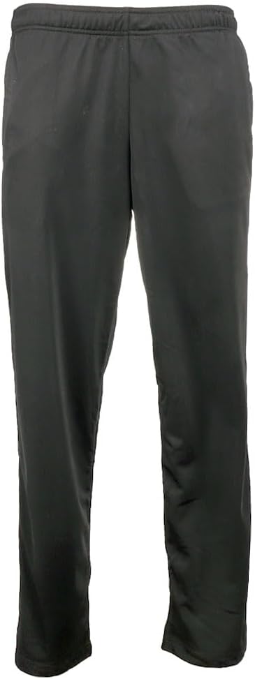 adidas Men's Essentials Warm-up Open Hem 3-stripes Tracksuit Bottoms, Black-white,
