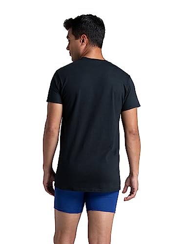 Fruit of the Loom Men's Undershirts, Moisture Wicking & Tag Free, Short Sleeve Crew T-Shirts