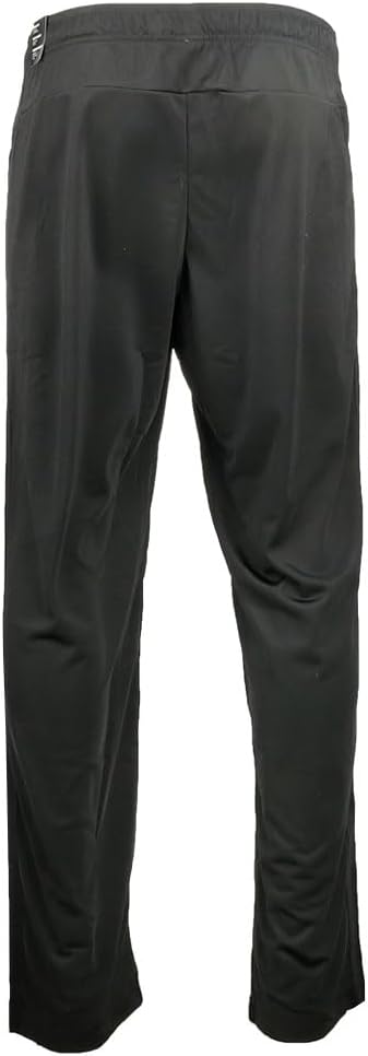 adidas Men's Essentials Warm-up Open Hem 3-stripes Tracksuit Bottoms, Black-white,