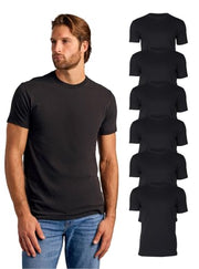 True Classic Mens T-Shirts - Short Sleeve Crew Neck Plain Novelty T Shirt for Men
