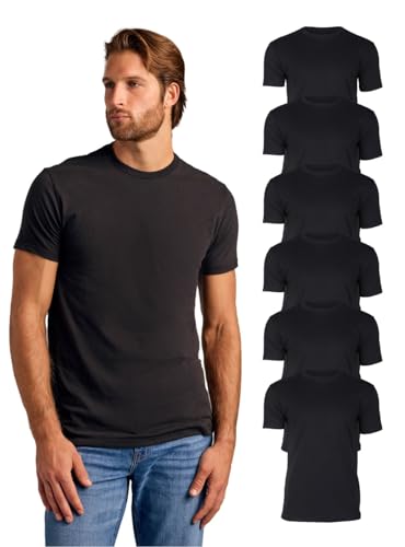 True Classic Mens T-Shirts - Short Sleeve Crew Neck Plain Novelty T Shirt for Men