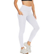 NexiEpoch High Waisted Leggings for Women - Black Tummy Control Compression Soft Yoga Pants for Workout Reg & Plus Size