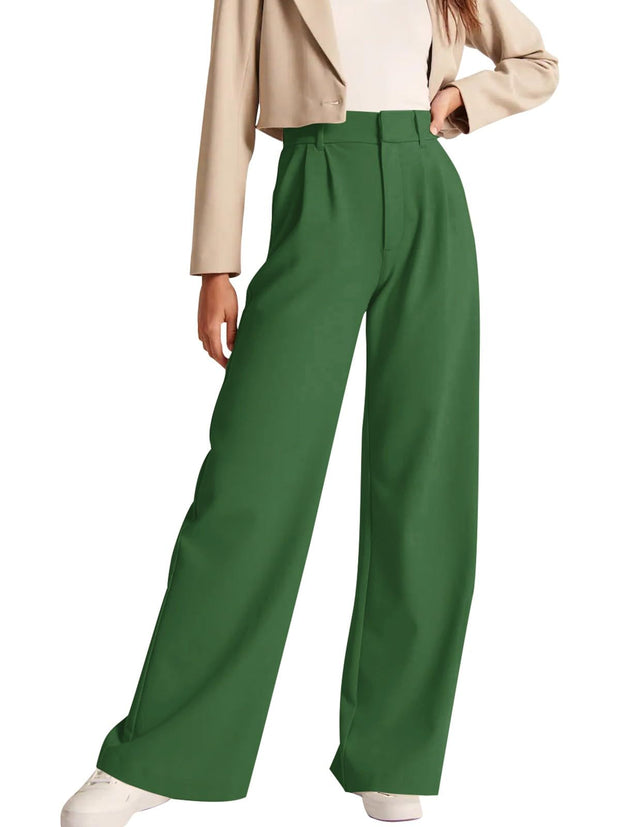 NIMIN High Waisted Work Pants for Women Business Casual Outfits 2025 Office Dress Pants Trousers with Pockets