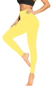 FULLSOFT Soft Leggings for Women - High Waisted Tummy Control No See Through Workout Yoga Pants