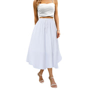 Maxi Skirts for Women with Pockets Long Midi Length Casual Skirt for Beach Party Holiday