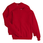 Hanes Men's EcoSmart Fleece, Pullover Crewneck Sweatshirt, 1 or 2 Pack