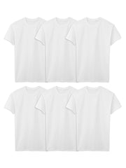 Fruit of the Loom Men's Undershirts, Moisture Wicking & Tag Free, Short Sleeve Crew T-Shirts