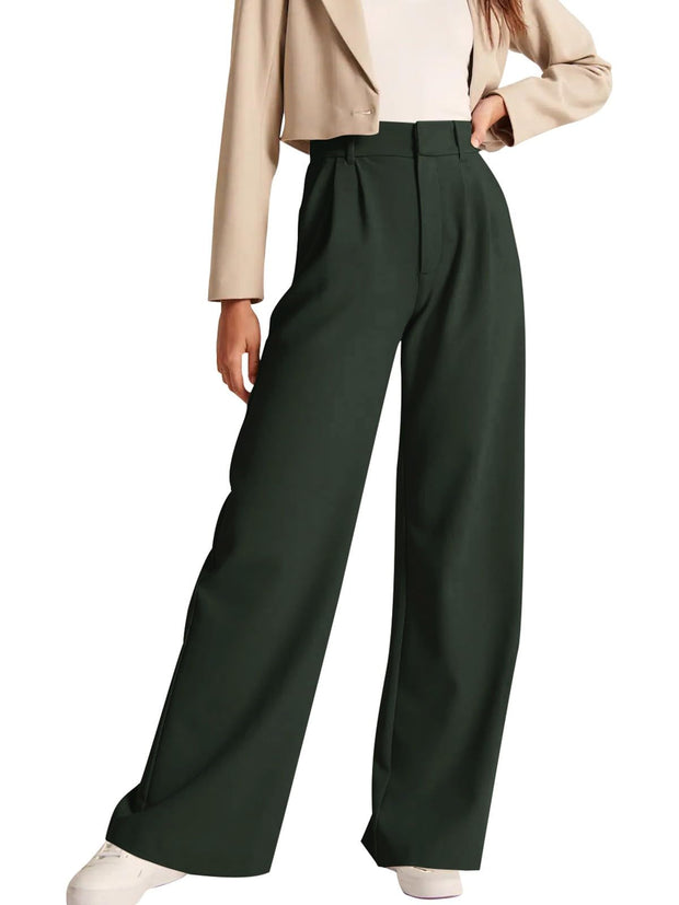 NIMIN High Waisted Work Pants for Women Business Casual Outfits 2025 Office Dress Pants Trousers with Pockets
