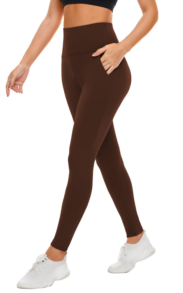 FULLSOFT Soft Leggings for Women - High Waisted Tummy Control No See Through Workout Yoga Pants