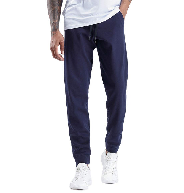 THE GYM PEOPLE Mens' Fleece Joggers Pants with Deep Pockets in Loose-fit Style
