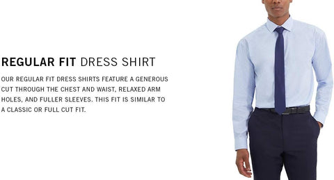 Kenneth Cole Men's Dress Shirt Regular Fit Solid