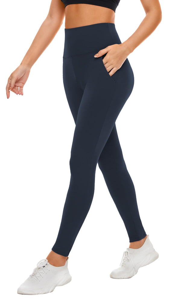 FULLSOFT Soft Leggings for Women - High Waisted Tummy Control No See Through Workout Yoga Pants