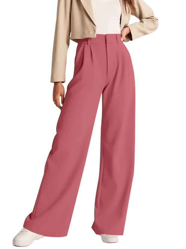 NIMIN High Waisted Work Pants for Women Business Casual Outfits 2025 Office Dress Pants Trousers with Pockets