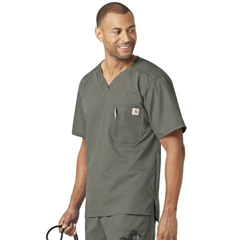 Carhartt Men's Ripstop Men's Utility Scrub Top