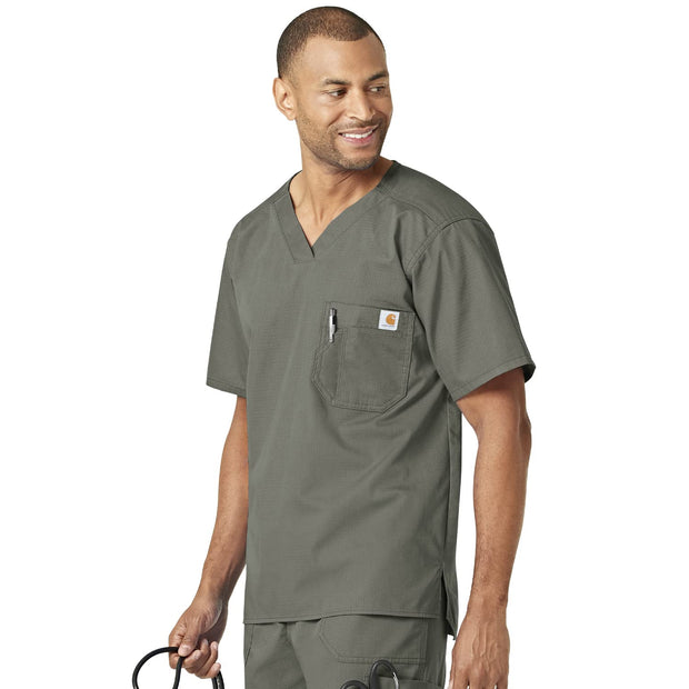 Carhartt Men's Ripstop Men's Utility Scrub Top