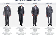Haggar Men's JMH Premium Stretch Classic Fit Solid Color Suit Separates - Pants and Jackets