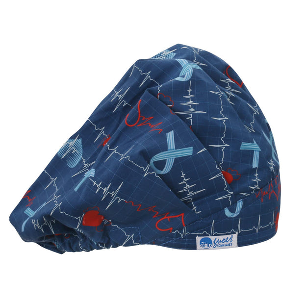 Hat Bouffant Cap One Size Multi Color
