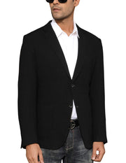 PJ Paul Jones Men's Slim Fit Lightweight Linen Jacket Tailored Blazer Sport Coat