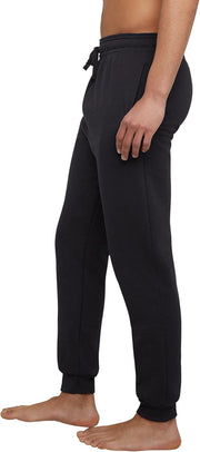 Hanes Men's Ecosmart Jogger Sweatpants, Men's Midweight Fleece Lounge Pants, 30.5