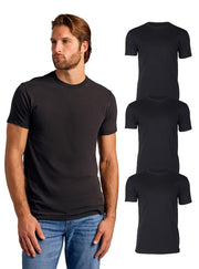 True Classic Mens T-Shirts - Short Sleeve Crew Neck Plain Novelty T Shirt for Men