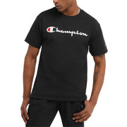 Champion Men's T-Shirt, Classic Graphic T-Shirt, Soft and Comfortable T-Shirts for Men, Script Logo (Reg. or Big & Tall)