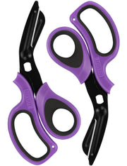 MEUUT 2 Pack Medical Scissors Trauma Shears for Nurses -Patented Bandage Scissors with Non-Stick Blades, Surgical Grade Shears Stainless Steel EMT Scissors for All Purpose