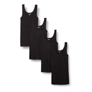 Amazon Essentials Women's Slim-Fit Tank, Pack of 4