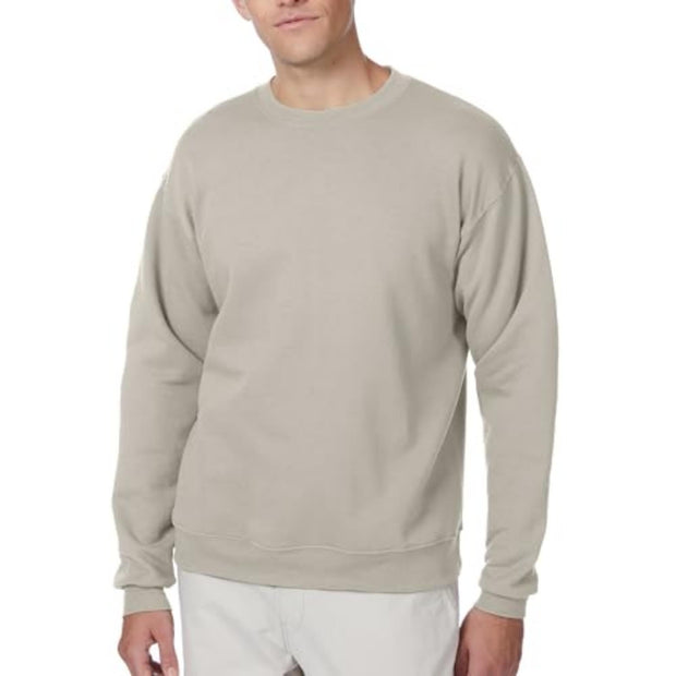 Hanes Men's EcoSmart Fleece, Pullover Crewneck Sweatshirt, 1 or 2 Pack