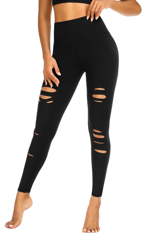 FULLSOFT Soft Leggings for Women - High Waisted Tummy Control No See Through Workout Yoga Pants