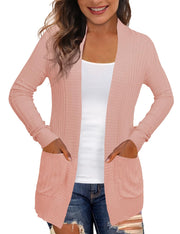 REDHOTYPE Women's Cardigans with Pockets Casual Lightweight Open Front Cardigan Sweaters for Women (S-2XL)