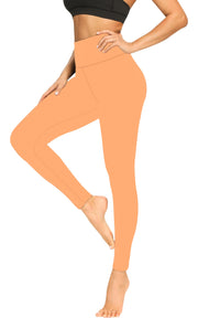 FULLSOFT Soft Leggings for Women - High Waisted Tummy Control No See Through Workout Yoga Pants