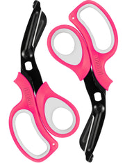 MEUUT 2 Pack Medical Scissors Trauma Shears for Nurses -Patented Bandage Scissors with Non-Stick Blades, Surgical Grade Shears Stainless Steel EMT Scissors for All Purpose