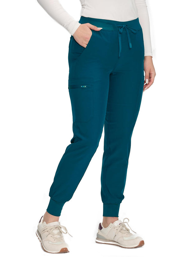 COZYFIT Scrub Pants for Women - Cargo Pants Scrubs with 7 Pockets,Soft Stretch