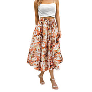 Maxi Skirts for Women with Pockets Long Midi Length Casual Skirt for Beach Party Holiday