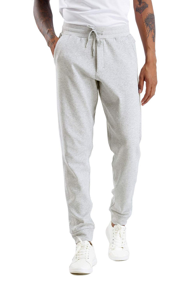 THE GYM PEOPLE Mens' Fleece Joggers Pants with Deep Pockets in Loose-fit Style