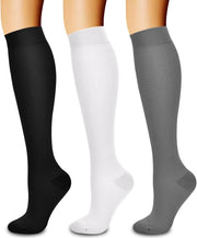 Laite Hebe 3 Pack Medical Compression Sock-Compression Sock for Women and Men-Best for Running,Nursing,Sports