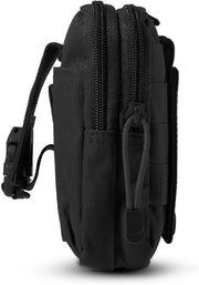 Tactical Waist Pouch EDC Molle Waist Bag Belt Phone Pouch Holster Purse Carrying Pouch for Smartphone, Tools