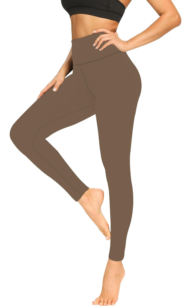 FULLSOFT Soft Leggings for Women - High Waisted Tummy Control No See Through Workout Yoga Pants