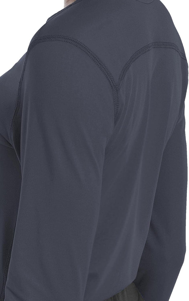 Med Couture Women's Underscrub Top Long Sleeve Performance Knit Tee, 360° Stretch, Lightweight & Ultra Soft Fabric - MC8499