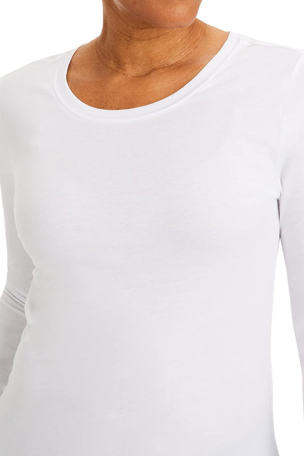 Healing Hands Women's Underscrub Soft Knit Melissa Longsleeve Scrub Tee with Breathable & Easy Care Fabric 5047