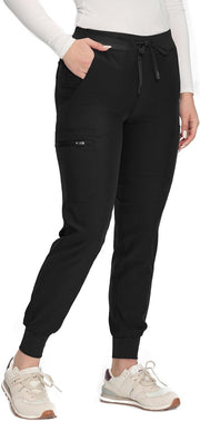 COZYFIT Scrub Pants for Women - Cargo Pants Scrubs with 7 Pockets,Soft Stretch