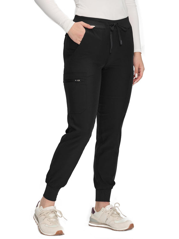 COZYFIT Scrub Pants for Women - Cargo Pants Scrubs with 7 Pockets,Soft Stretch